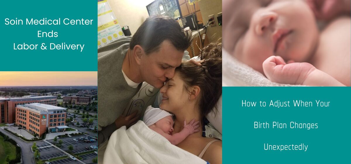 couple holding newborn baby